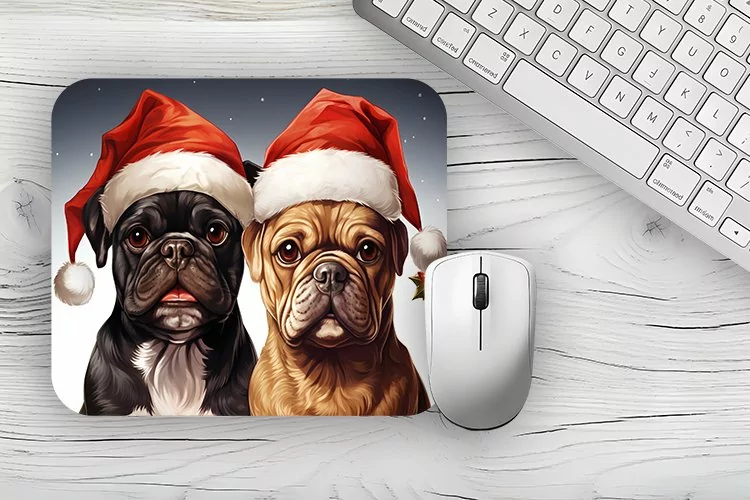Christmas Mousepad PNG, Christmas Mousepad sublimation