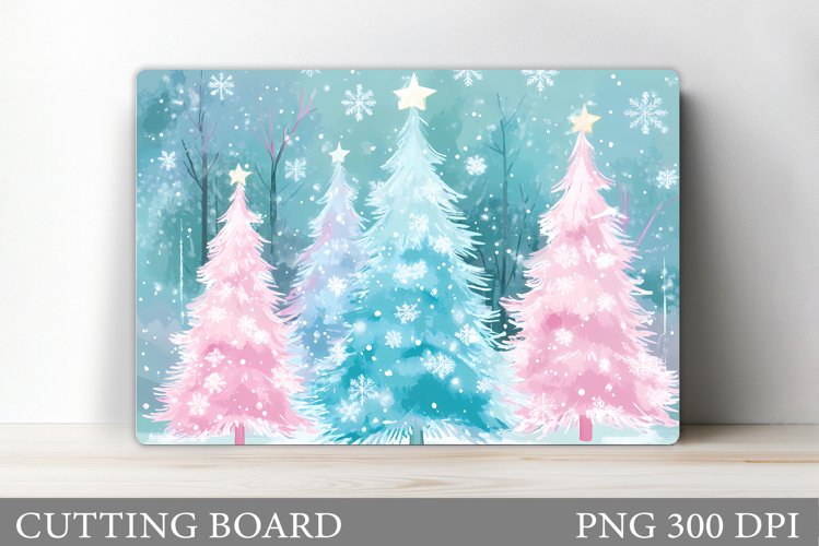 Christmas Tree Cutting Board. Christmas Tree Sublimation