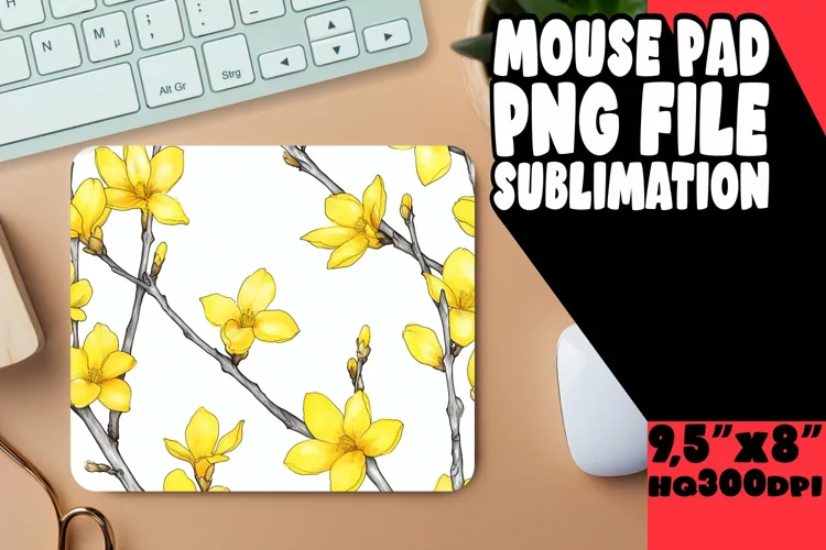 Vibrant Mouse Pad Patterns