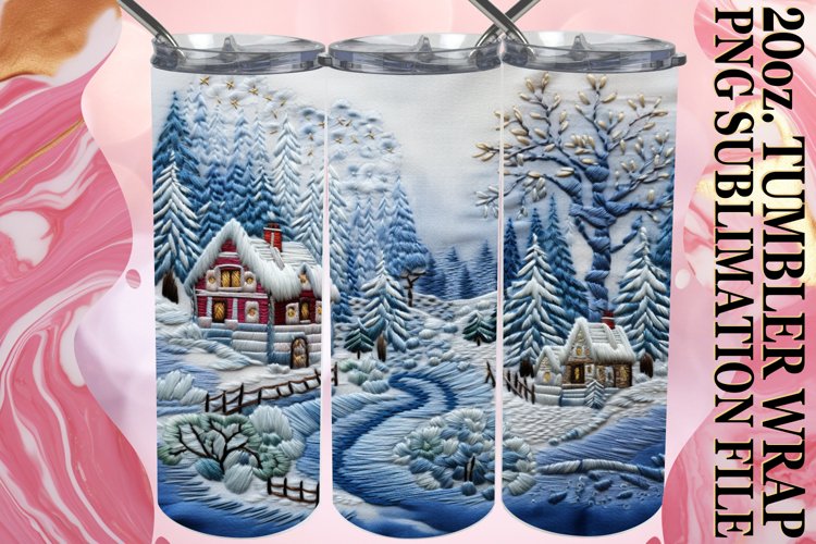 Christmas Tumbler Wrap Image 19
