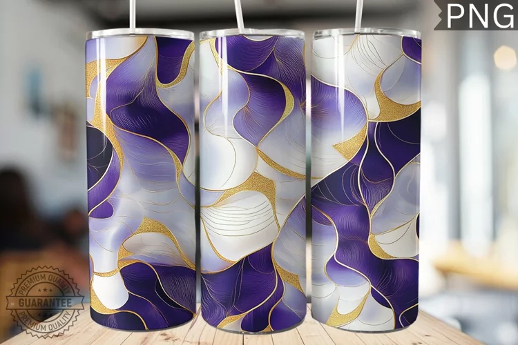 Abstract Pattern Tumbler Warp - High Quality 300 Dpi