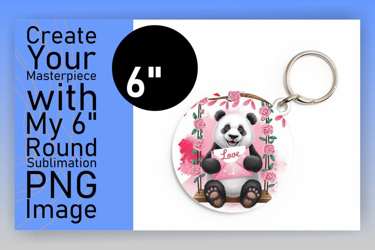 Lovely Circle Design Sublimation PNG , Valentines