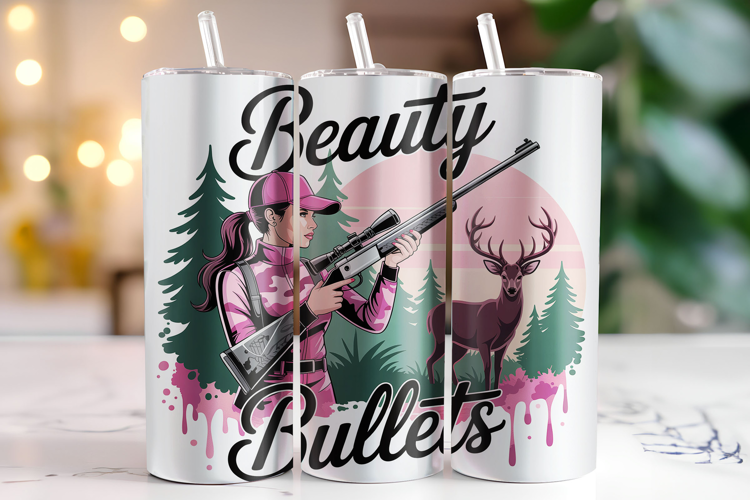 Beauty Bullets Tumbler Wrap | Sublimation | Tumblers
