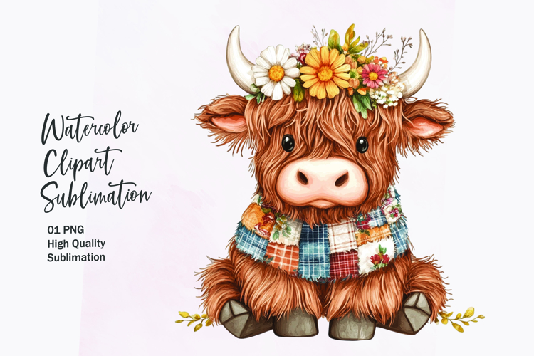 Highland Cow Clipart Image 23