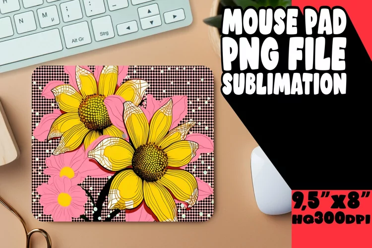 Springtime Abstracts Mouse Pad