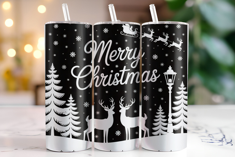 Christmas Tumbler Wrap