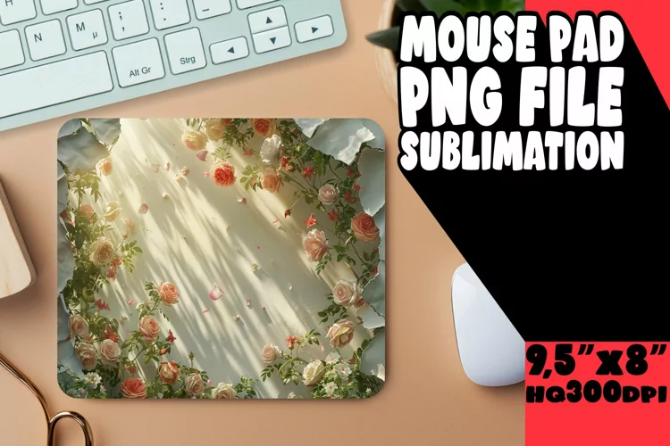 Starry Night 3D Mousepad Sublime Beauty