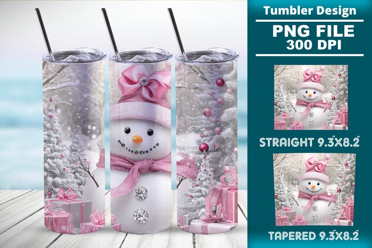 Christmas Snowman Clipart Image 3