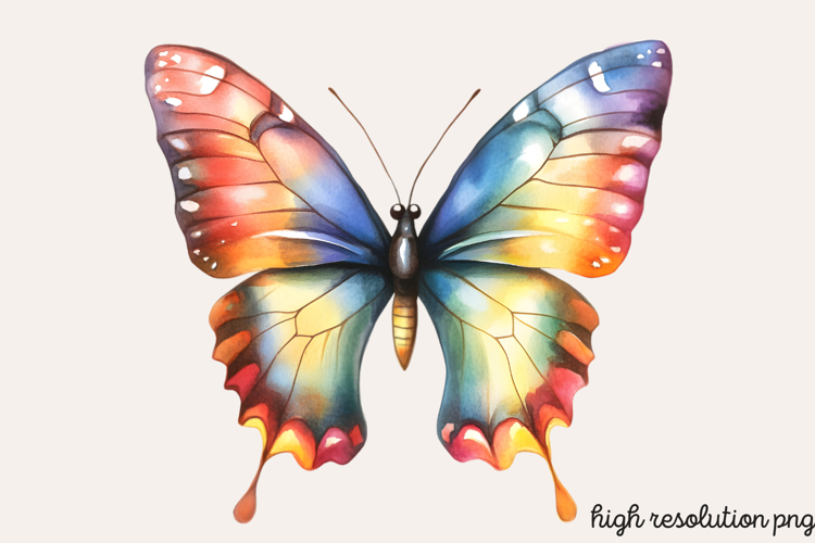 Watercolor Flowers Svg Image 14