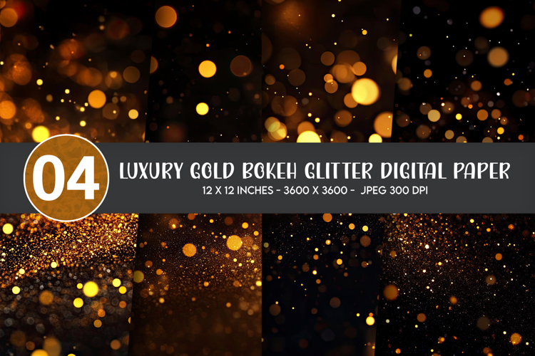 Gold Sparkle Background Image 21