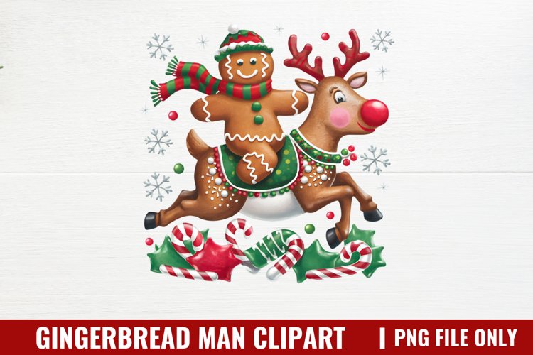 Gingerbread Clipart Image 8