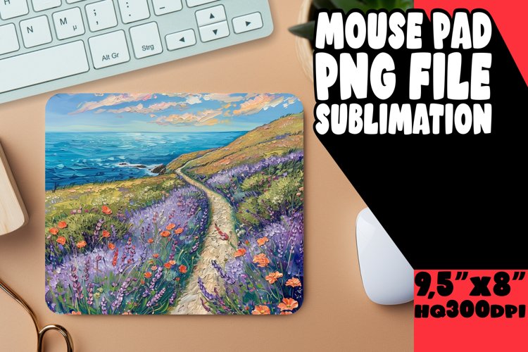 Picturesque Landscape Mouse Pad Design example image 1