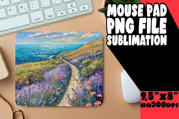 Picturesque Landscape Mouse Pad Design