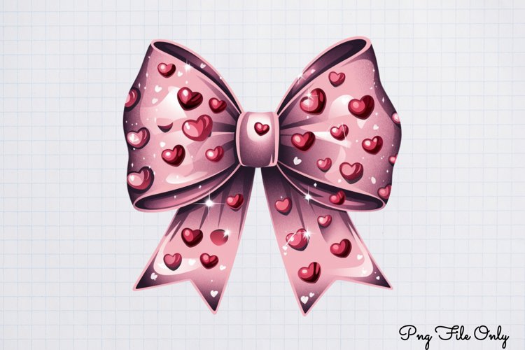 Coquette Valentine Clipart PNG