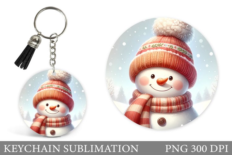 Cute Snowman Clipart Image 11