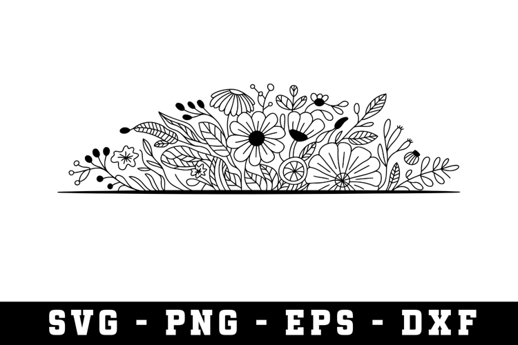 Wildflowers Svg Image 2
