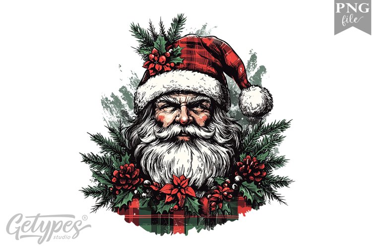 Santa Christmas Clipart Image 21