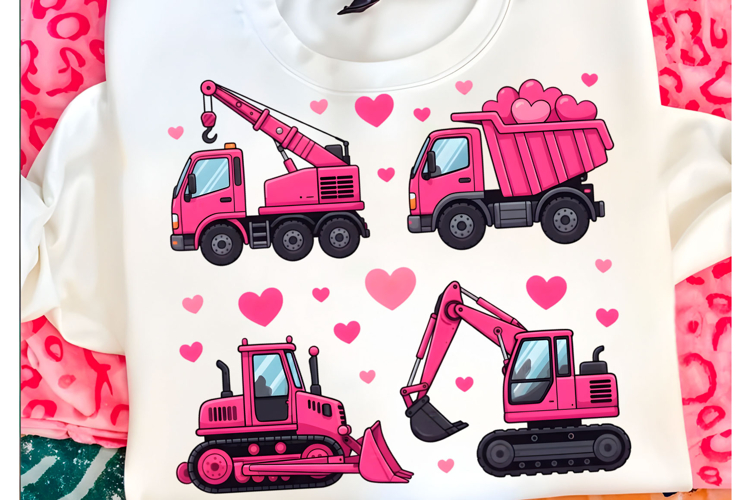 Trucks Png Valentine’s Day Construction