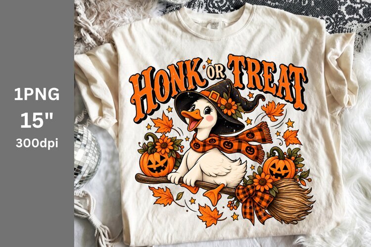 Halloween PNG, Goos PNG, Fall PNG example image 1