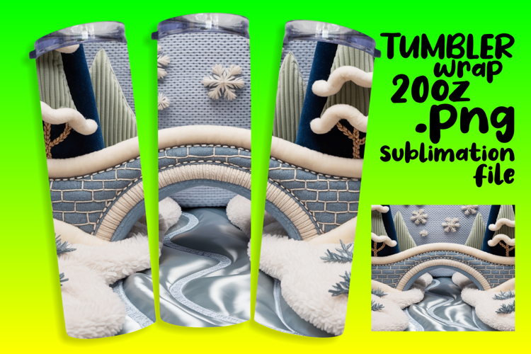 Personalized Tumbler Artwork , Holiday