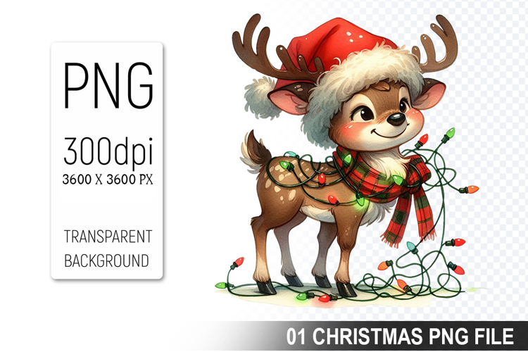 Reindeer Clipart Image 18