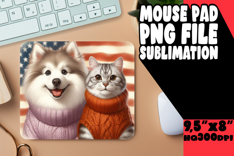 SWEET MOUSE PAD PNG INSPIRATION, Dog and cat