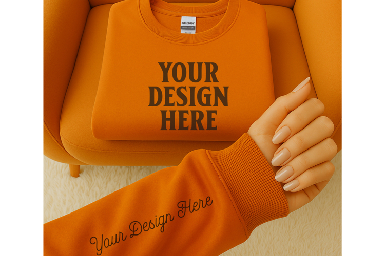 Sweatsuit Mockup Image 9