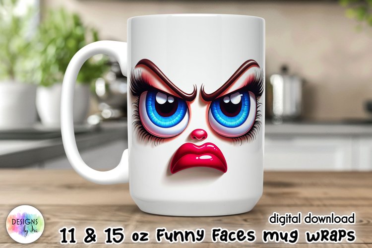 Funny Faces Clipart Image 24