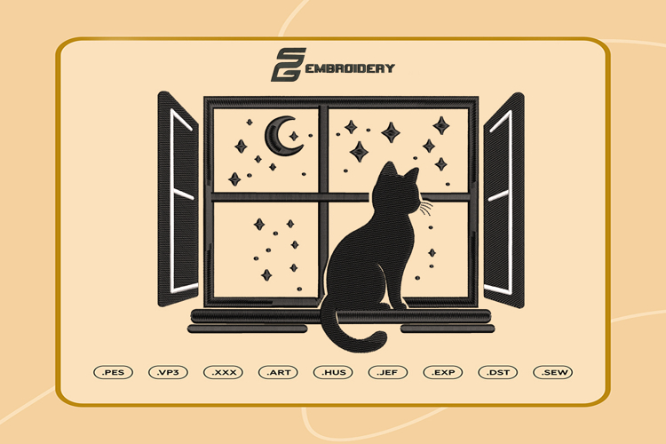 Halloween Window Silhouette