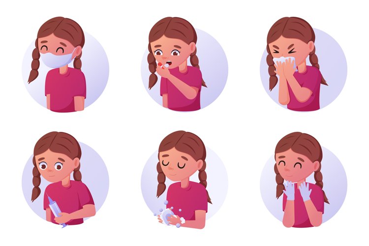 Face Mask Clipart Image 14