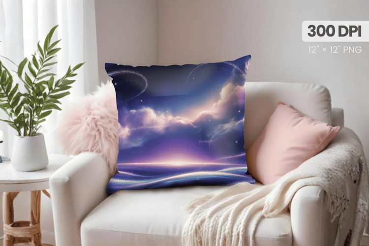 Happy New Year PNG Pillow, Festive New Years Eve 2026 PNG