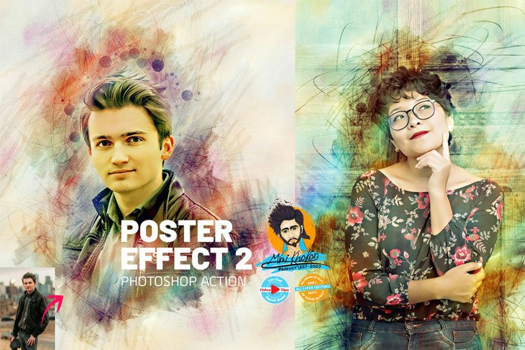 Photoshop Poster Effect example image 1
