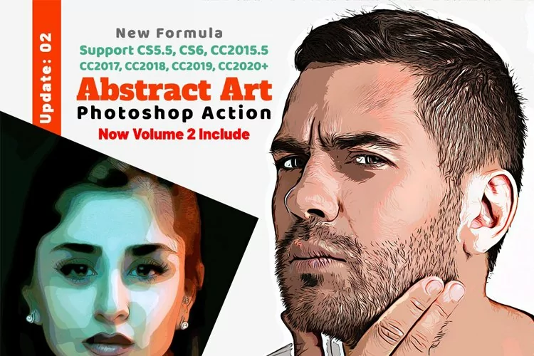 Abstract Art Photoshop Action