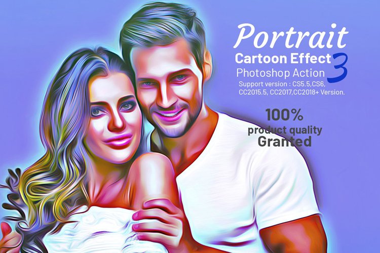 Portrait Cartoon Effect Action example image 1