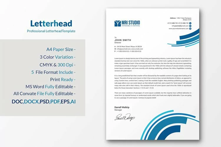 Simple Letterhead