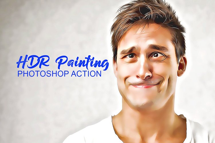HDR Painting Photoshop Actions