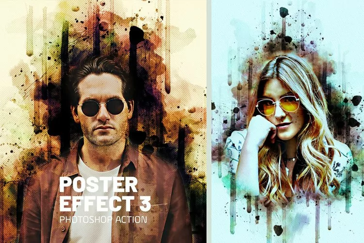 Poster Effect Photoshop Actions