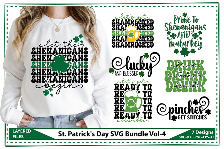 Heart Shamrock Svg Image 19