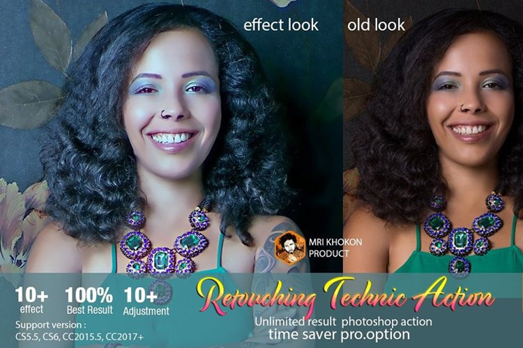 Retouching Technic Action example image 1