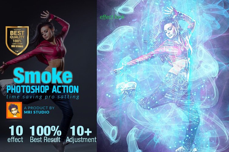 Smoke Photoshop Action