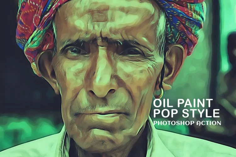 Oil Paint Pop Style