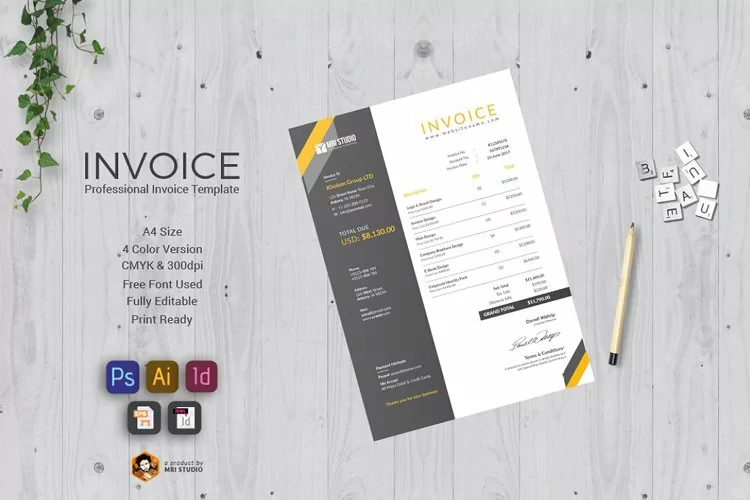 Modern Invoice Template