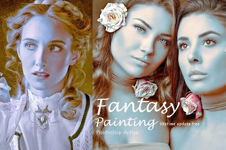Fantasy Painting Photoshop Action