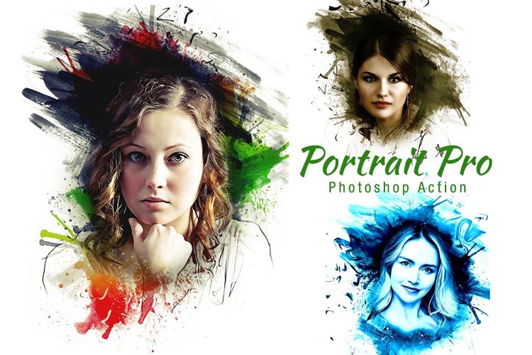 Portrait Pro Photoshop Action example image 1