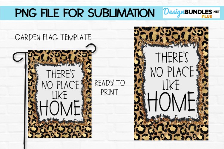 Cheetah Garden Flag Sublimation