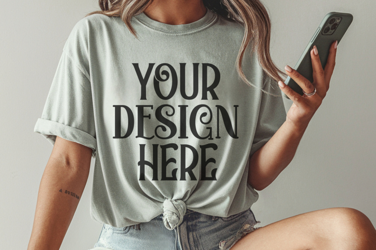 T-Shirt Mockups PNG Image 3