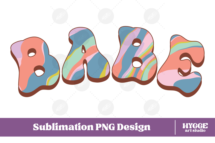 babe Png Retro Retro Mothers Day Mom Sublimation