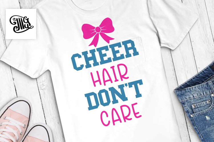 Cheer hair don't care example image 1