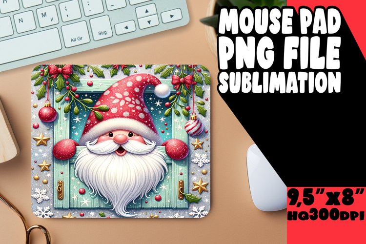 Hole in Wall Surprise: 3D Mousepad example image 1