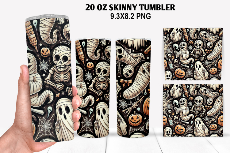 Halloween Tumbler Wrap Image 5